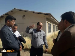 بازدید جناب آقای دکتر افلاکی فرد از واحد آموزش عالی شهید مطهری فارس  و شروع عملیات نوسازی و بازسازی
 2