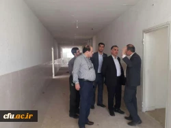 بازدید جناب آقای دکتر افلاکی فرد از واحد آموزش عالی شهید مطهری فارس  و شروع عملیات نوسازی و بازسازی
 3