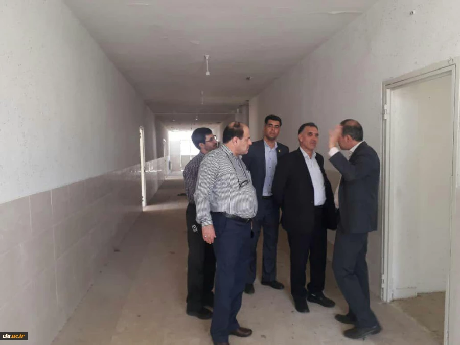 بازدید جناب آقای دکتر افلاکی فرد از واحد آموزش عالی شهید مطهری فارس  و شروع عملیات نوسازی و بازسازی
 3