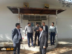 بازدید جناب آقای دکتر افلاکی فرد از واحد آموزش عالی شهید مطهری فارس  و شروع عملیات نوسازی و بازسازی
 5