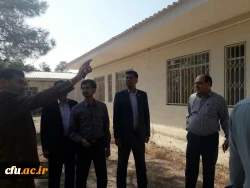 بازدید جناب آقای دکتر افلاکی فرد از واحد آموزش عالی شهید مطهری فارس  و شروع عملیات نوسازی و بازسازی
 10