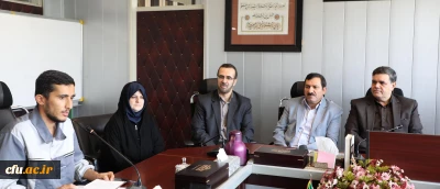 نشست صمیمی نیروهای شرکتی دانشگاه فرهنگیان با رییس دانشگاه فرهنگیان