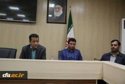 نشست خبری مدیریت امور پردیس های استان هرمزگان با اصحاب رسانه و تجلیل از خبرنگاران حوزه دانشگاه
 2