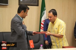 نشست خبری مدیریت امور پردیس های استان هرمزگان با اصحاب رسانه و تجلیل از خبرنگاران حوزه دانشگاه
 4