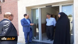 جناب آقای مهندس رضایی سرپرست مرکز هوشمند سازی دانشگاه فرهنگیان کشور و هیات همراه از پردیس ها و مراکز استان بازدید کردند 2