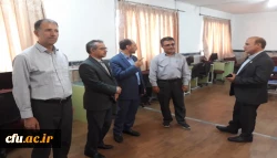 جناب آقای مهندس رضایی سرپرست مرکز هوشمند سازی دانشگاه فرهنگیان کشور و هیات همراه از پردیس ها و مراکز استان بازدید کردند 6