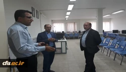 جناب آقای مهندس رضایی سرپرست مرکز هوشمند سازی دانشگاه فرهنگیان کشور و هیات همراه از پردیس ها و مراکز استان بازدید کردند 7