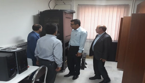 جناب آقای مهندس رضایی سرپرست مرکز هوشمند سازی دانشگاه فرهنگیان کشور و هیات همراه از پردیس ها و مراکز استان بازدید کردند 8