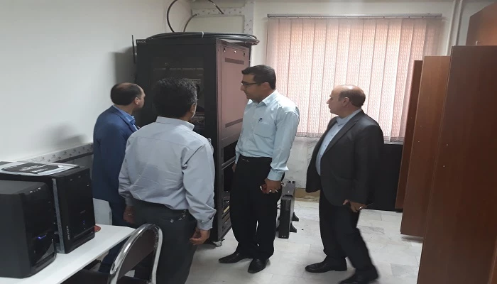 جناب آقای مهندس رضایی سرپرست مرکز هوشمند سازی دانشگاه فرهنگیان کشور و هیات همراه از پردیس ها و مراکز استان بازدید کردند 8