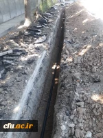 درآستانه گرامیداشت هفته دولت و پیگیری مجدانه ریاست محترم دانشگاه فرهنگیان استان آذربایجان غربی و سرپرست محترم پردیس علامه طباطبایی ارومیه معضل چندین ساله آب شرب این پردیس برطرف گردید 2