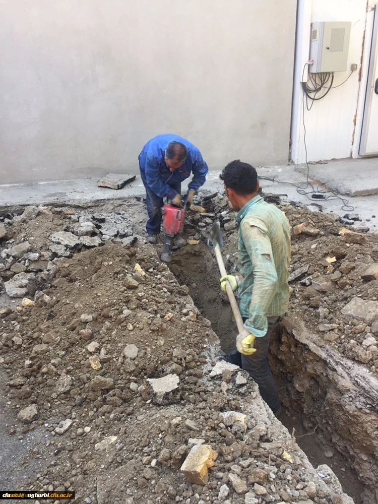 درآستانه گرامیداشت هفته دولت و پیگیری مجدانه ریاست محترم دانشگاه فرهنگیان استان آذربایجان غربی و سرپرست محترم پردیس علامه طباطبایی ارومیه معضل چندین ساله آب شرب این پردیس برطرف گردید 5