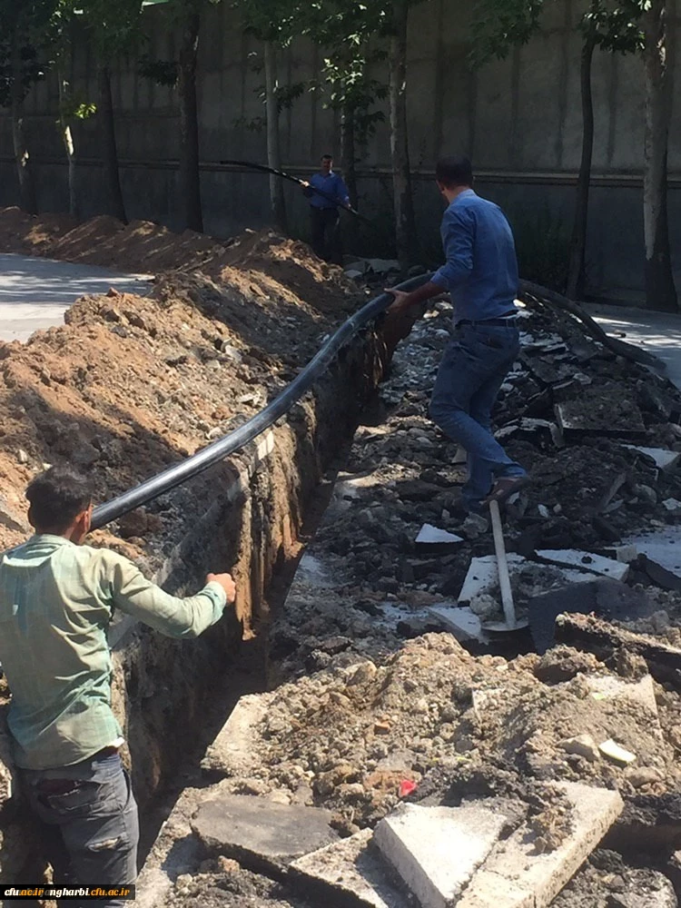 درآستانه گرامیداشت هفته دولت و پیگیری مجدانه ریاست محترم دانشگاه فرهنگیان استان آذربایجان غربی و سرپرست محترم پردیس علامه طباطبایی ارومیه معضل چندین ساله آب شرب این پردیس برطرف گردید 6