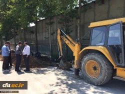 درآستانه گرامیداشت هفته دولت و پیگیری مجدانه ریاست محترم دانشگاه فرهنگیان استان آذربایجان غربی و سرپرست محترم پردیس علامه طباطبایی ارومیه معضل چندین ساله آب شرب این پردیس برطرف گردید 7