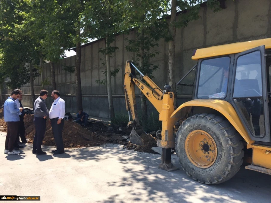 درآستانه گرامیداشت هفته دولت و پیگیری مجدانه ریاست محترم دانشگاه فرهنگیان استان آذربایجان غربی و سرپرست محترم پردیس علامه طباطبایی ارومیه معضل چندین ساله آب شرب این پردیس برطرف گردید 7