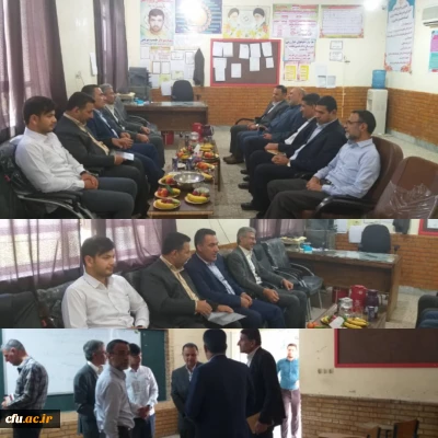 نشست هم اندیشی با محوریت شناسایی کمبودها وتامین امکانات لازم جهت راه اندازی واحد تابعه دانشگاه فرهنگیان سوسنگرد