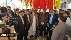 کلنگ احداث ساختمان جدید پردیس رسالت زاهدان ودانشگاه فرهنگیان چابهار به زمین زده شد 3