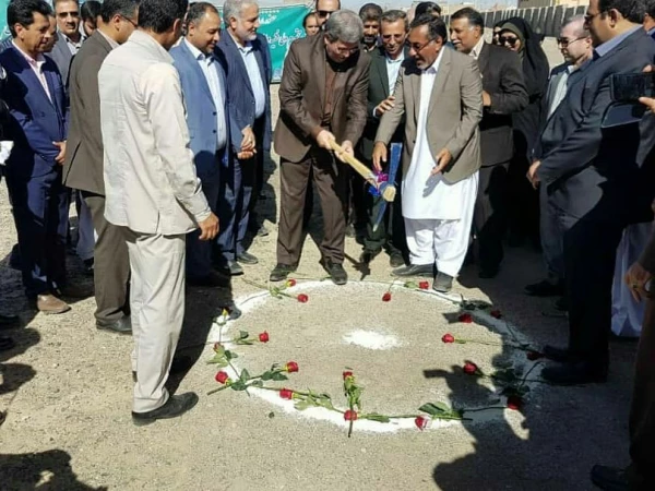 کلنگ احداث ساختمان جدید پردیس رسالت زاهدان ودانشگاه فرهنگیان چابهار به زمین زده شد 4