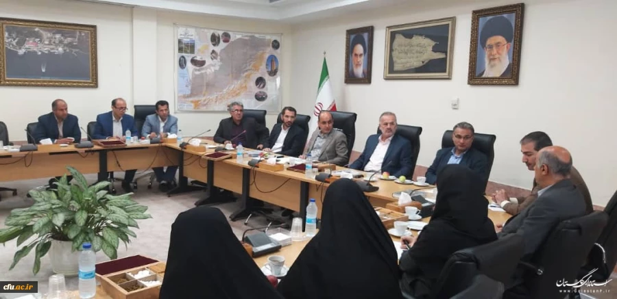نشست کمیته استانی هیات امنای دانشگاه فرهنگیان استان گلستان با حضور استاندار برگزار شد 3