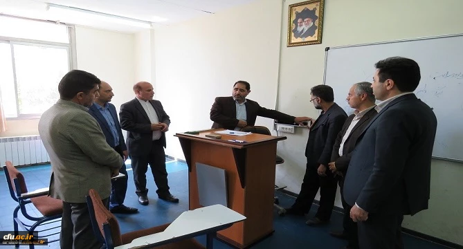 بازدید سرپرست مرکز هوشمند سازی دانشگاه فرهنگیان از پردیس های استان اردبیل 2
