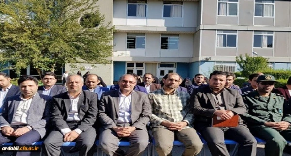 با حضور سرپرست دانشگاه فرهنگیان استان اردبیل برگزار شد:

مراسم افتتاحیه اردوهای جهادی دانشگاه فرهنگیان استان اردبیل 2