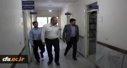 با حضور دکتر حسینی رئیس اداره عمران سازمان مرکزی انجام شد:
بازدید از ابنیه و فضاهای پردیس شهید مقصودی همدان