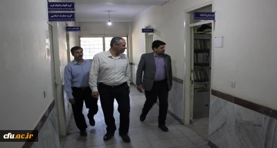 با حضور دکتر حسینی رئیس اداره عمران سازمان مرکزی انجام شد:

بازدید از ابنیه و فضاهای پردیس شهید مقصودی همدان