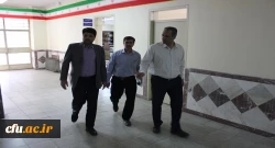 با حضور دکتر حسینی رئیس اداره عمران سازمان مرکزی انجام شد:
بازدید از ابنیه و فضاهای پردیس شهید مقصودی همدان