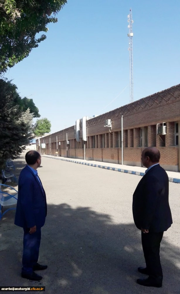 بازدید سرپرست مرکز هوشمند سازی دانشگاه فرهنگیان از پردیسهای استان آذربایجان شرقی 2