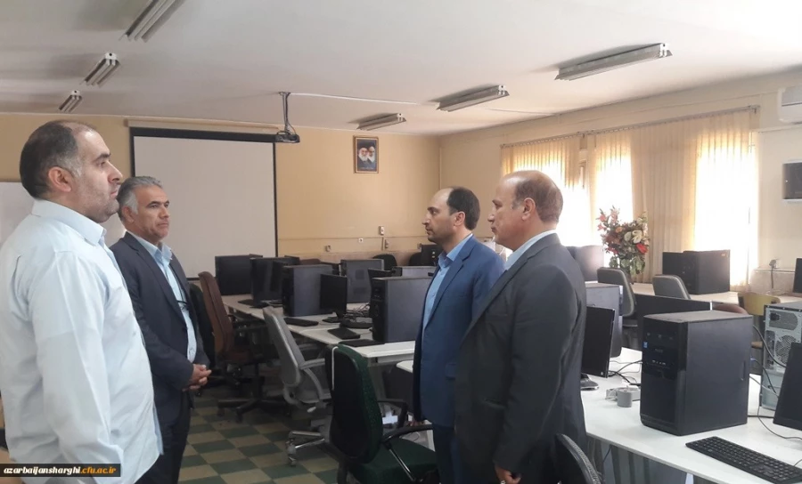 بازدید سرپرست مرکز هوشمند سازی دانشگاه فرهنگیان از پردیسهای استان آذربایجان شرقی 6