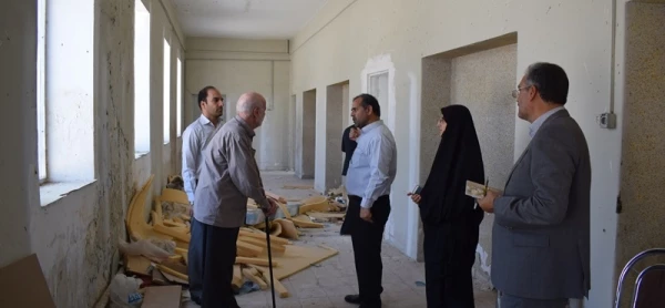 بازدید مدیرکل نوسازی و رئیس مجمع خیرین مدرسه ساز استان کرمانشاه از پردیس شهید صدوقی 3