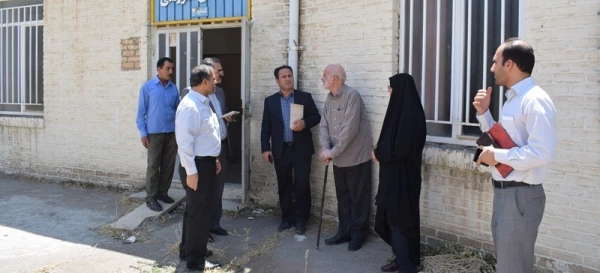 بازدید مدیرکل نوسازی و رئیس مجمع خیرین مدرسه ساز استان کرمانشاه از پردیس شهید صدوقی 4