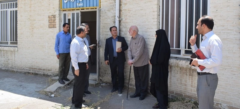 بازدید مدیرکل نوسازی و رئیس مجمع خیرین مدرسه ساز استان کرمانشاه از پردیس شهید صدوقی 4