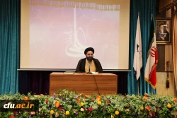 حجت الاسلام و المسلمین دادگر مسئول نهاد نمایندگی مقام معظم رهبری در سازمان مرکزی در مراسم عید سعید غدیر خم 2