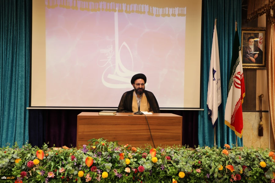 حجت الاسلام و المسلمین دادگر مسئول نهاد نمایندگی مقام معظم رهبری در سازمان مرکزی در مراسم عید سعید غدیر خم 2