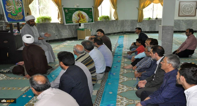 برگزاری آیین گرامی داشت عید غدیر خم و تجلیل از سادات شاغل در دانشگاه فرهنگیان خراسان رضوی 2