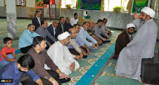 برگزاری آیین گرامی داشت عید غدیر خم و تجلیل از سادات شاغل در دانشگاه فرهنگیان خراسان رضوی 3