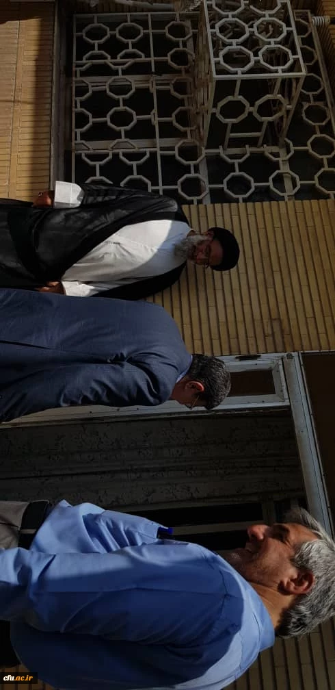 دیدار با امام جمعه اهواز حجه الاسلام والمسلمین موسوی در خصوص مشکلات مراکز تربیت معلم اهواز و دانشگاه فرهنگیان
 2