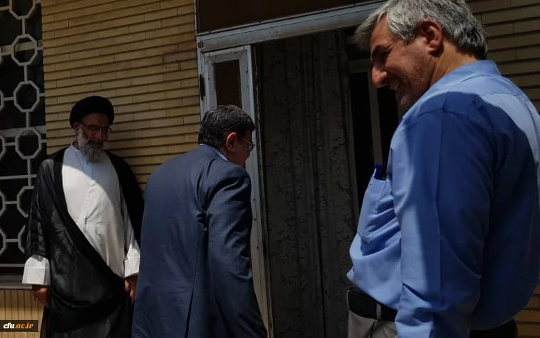 دیدار با امام جمعه اهواز حجه الاسلام والمسلمین موسوی در خصوص مشکلات مراکز تربیت معلم اهواز و دانشگاه فرهنگیان 2