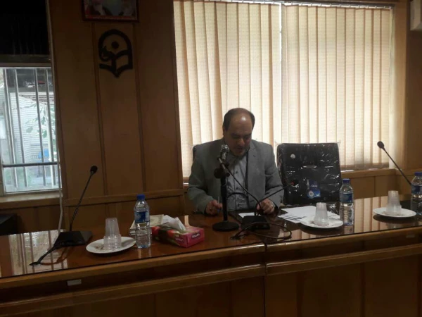 اولین نشست صمیمی جناب آقای دکتر افلاکی فرد مدیریت دانشگاه فرهنگیان فارس با تمامی پرسنل پردیس ها و مراکز 6