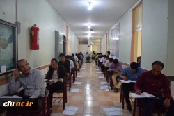 بازدید نماینده سازمان مرکزی از روند برگزاری آزمون