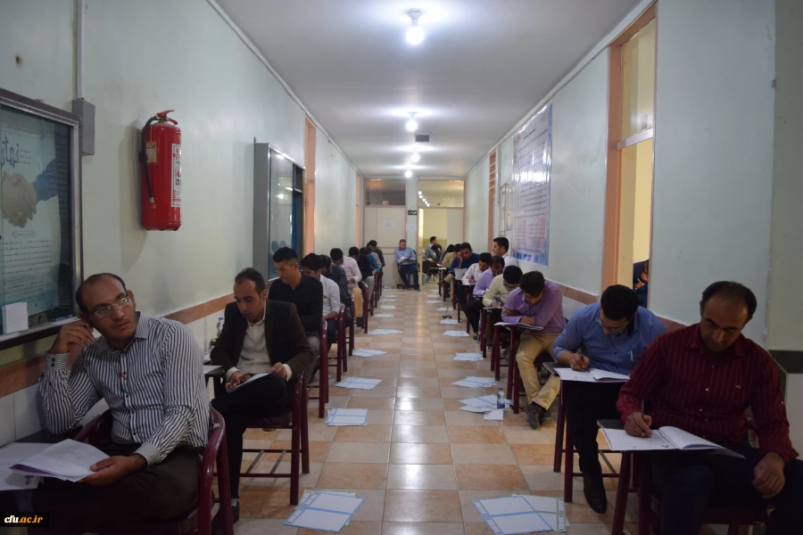 بازدید نماینده سازمان مرکزی از روند برگزاری آزمون