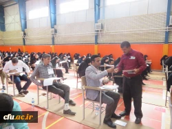 آزمون جامع مهارت آموزان همزمان با سایر پردیس های کشور در خراسان جنوبی برگزار شد. 4