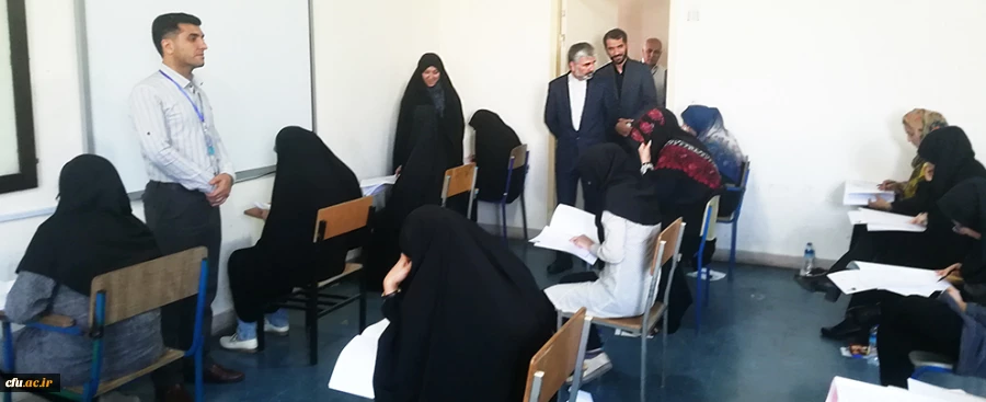 برگزاری آزمون ارزشیابی صلاحیت های حرفه ای معلمی مهارت آموزان ماده 28 در دانشگاه فرهنگیان گلستان   3