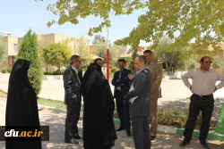 بازدید رئیس سازمان مدیریت و برنامه ریزی استان از پردیس حضرت فاطمه الزهرا (س) یزد
 8