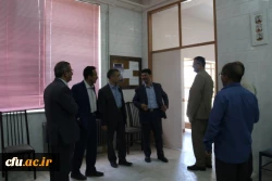 بازدید رئیس سازمان مدیریت و برنامه ریزی استان از پردیس حضرت فاطمه الزهرا (س) یزد
 10