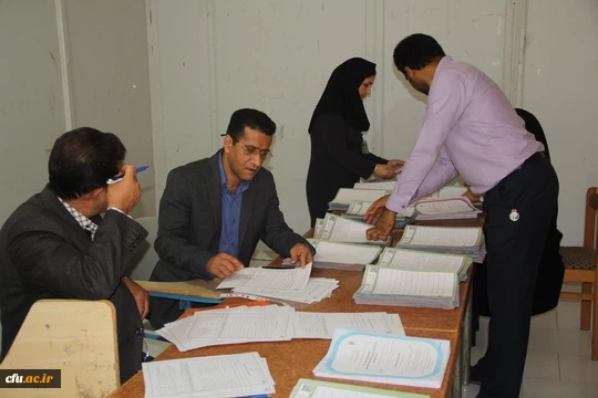 همزمان با سراسر کشور آزمون جامع مهارت آموزان ماده 28  دانشگاه فرهنگیان هرمزگان برگزار گردید.
 4
