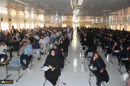 همزمان با سراسر کشور آزمون جامع مهارت آموزان ماده 28  دانشگاه فرهنگیان هرمزگان برگزار گردید.
 2