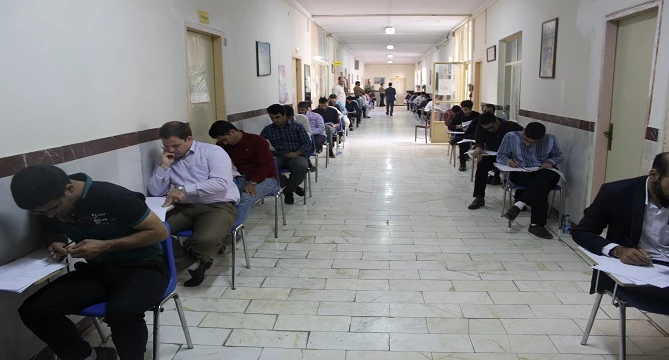 آزمون جامع (اصلح) مهارت آموزان ماده 28 در پردیس شهید باهنر همدان برگزار شد
