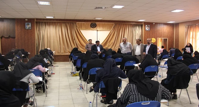 آزمون جامع (اصلح) مهارت آموزان ماده 28 در پردیس شهید باهنر همدان برگزار شد