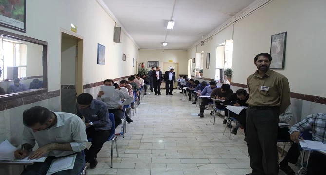 آزمون جامع (اصلح) مهارت آموزان ماده 28 در پردیس شهید باهنر همدان برگزار شد